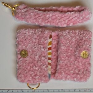 Crochet Wallet and Wristlet Set